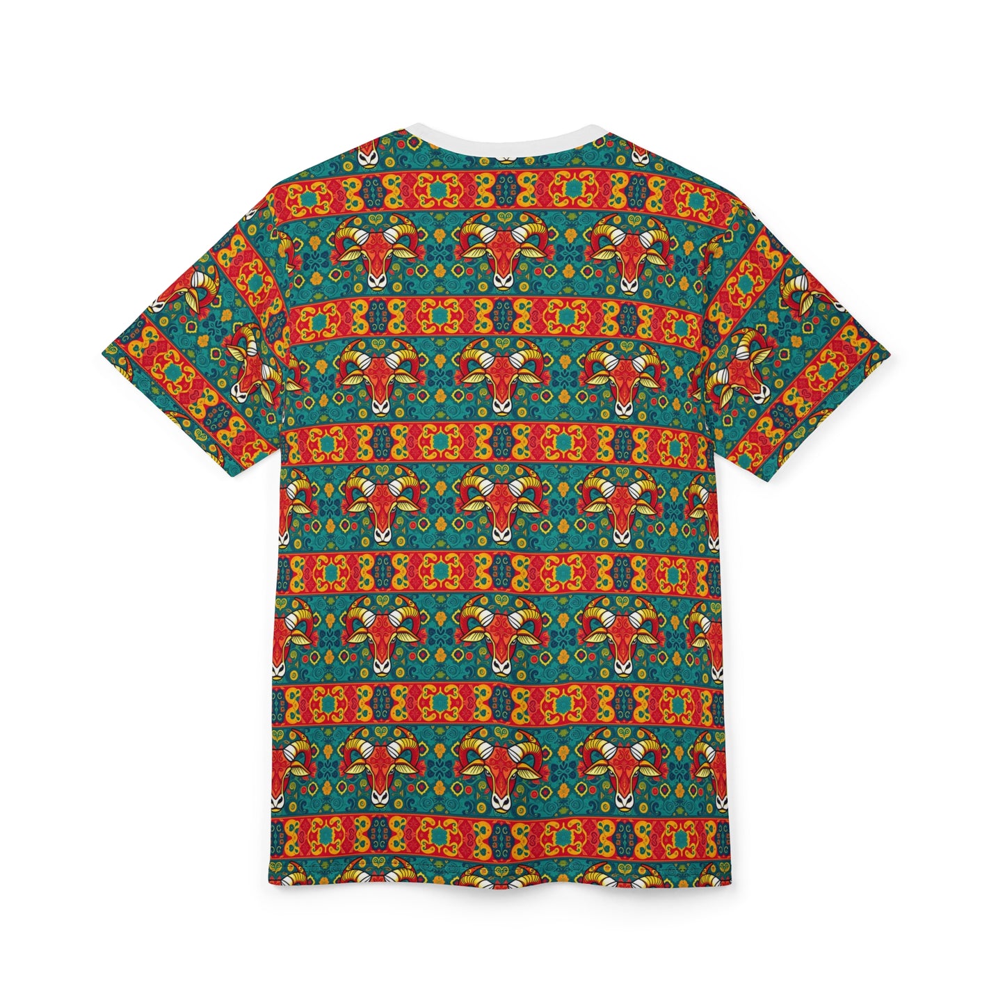 Unisex Cut & Sew T-Shirt, AOP, Taurus, Zodiac, Pattern