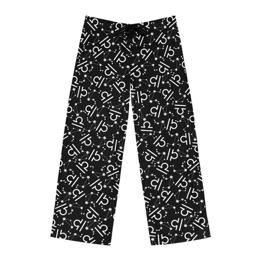 Men's Zodiac Pajama Pants (AOP) Libra Zodiac Sign