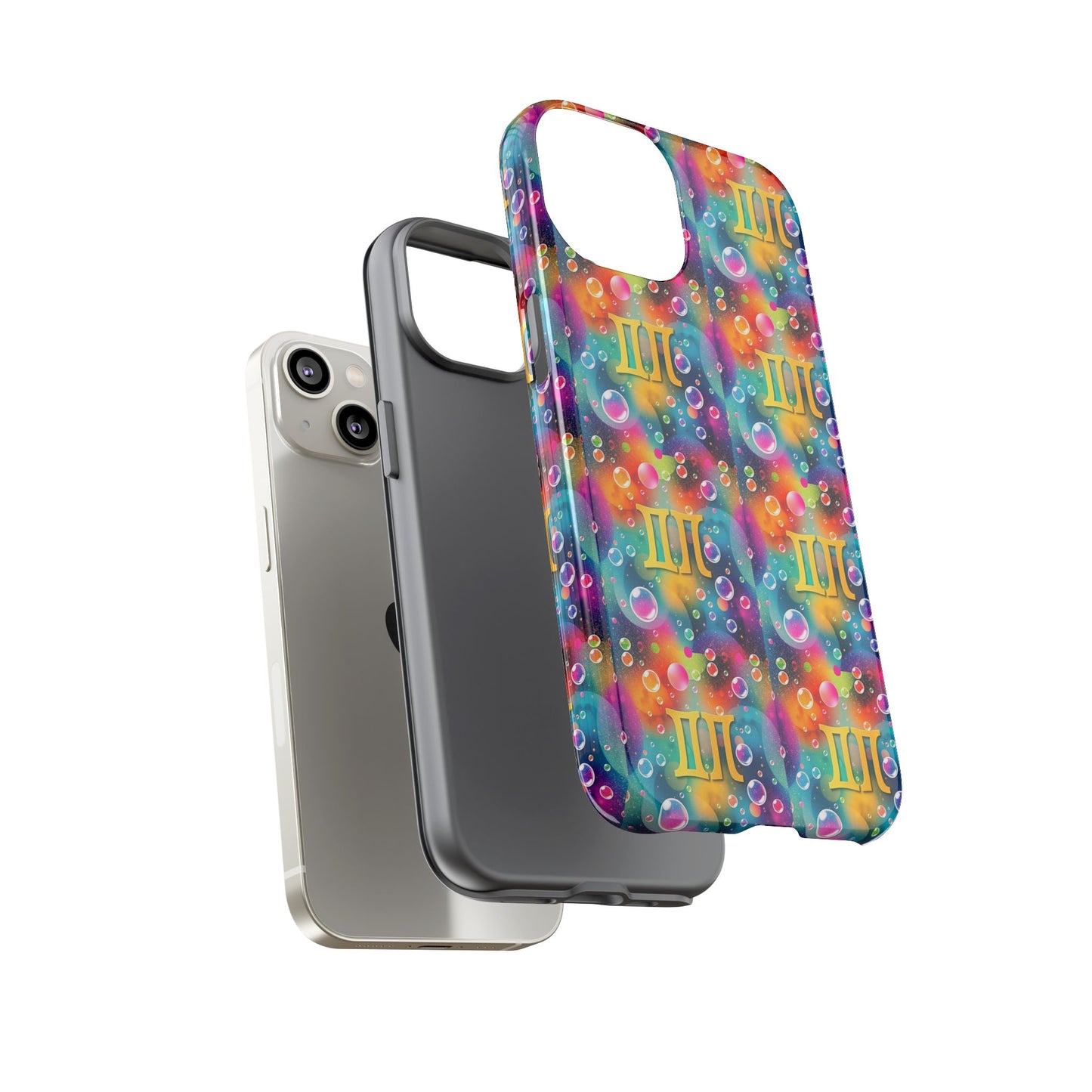 Tough Cases, Gemini, Zodiac v3, Bubble Pattern
