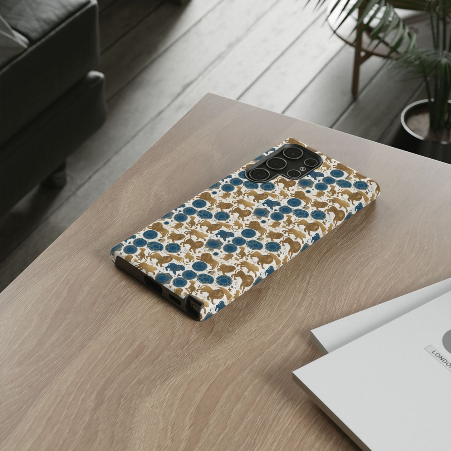 Tough Cases, Leo, Zodiac v2, Metal Pattern