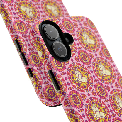 Tough Cases, Capricorn, Zodiac v4, Flower Pattern