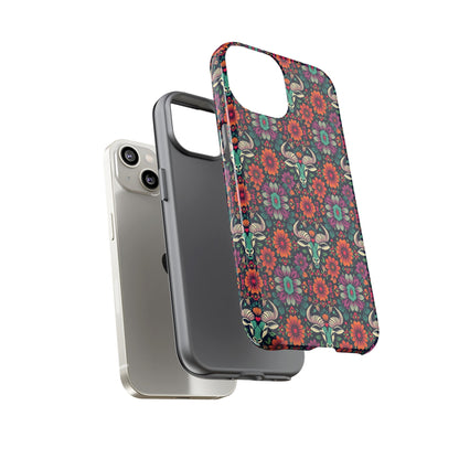 Tough Cases, Taurus, Zodiac v4, Flower Pattern