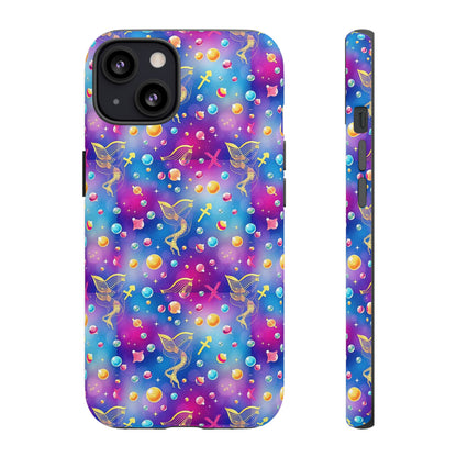 Tough Cases, Sagittarius, Zodiac v3, Bubble Pattern