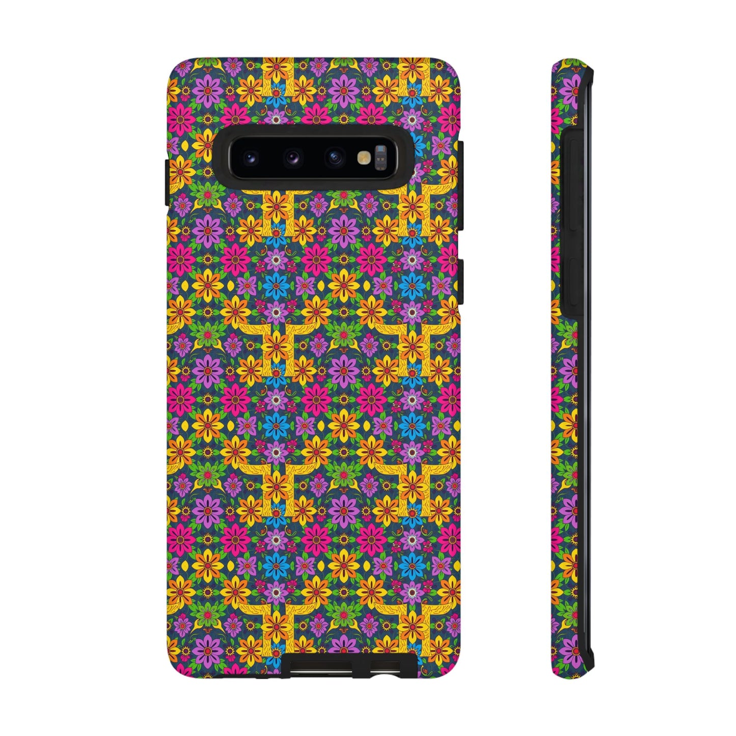 Tough Cases, Gemini, Zodiac v3, Flower Pattern