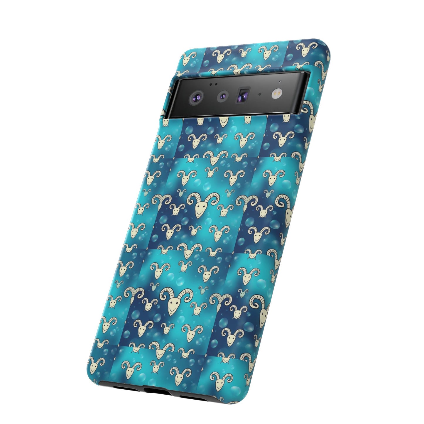 Tough Cases, Aries, Zodiac v1, Bubble Pattern