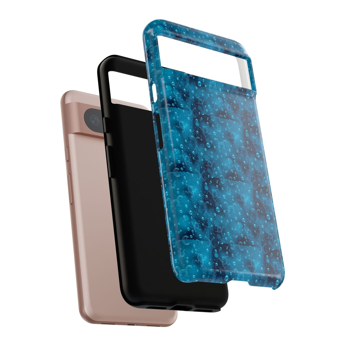 Tough Cases, Aquarius, Zodiac v3, Bubble Pattern