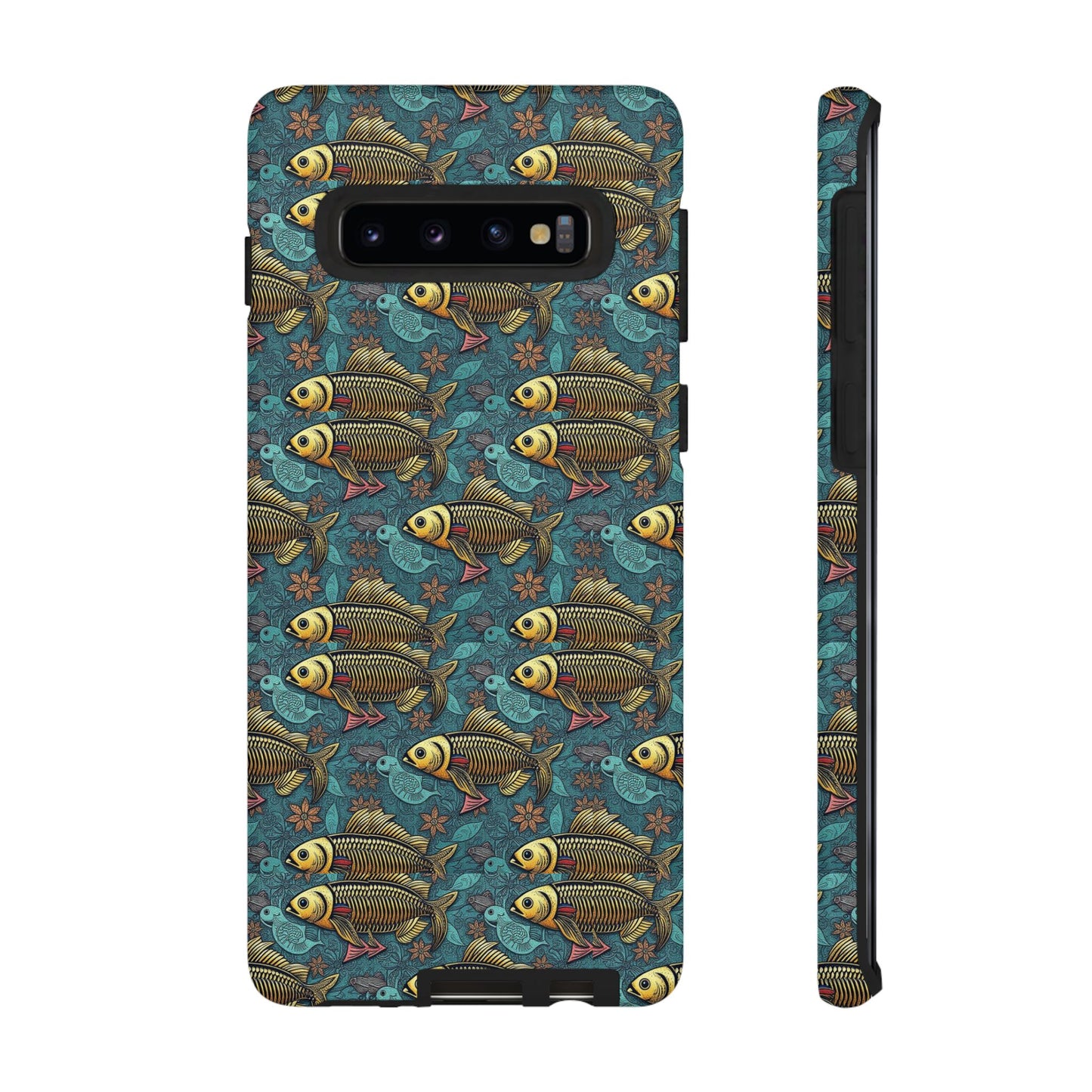 Tough Cases, Pisces, Zodiac v1, Metal Pattern