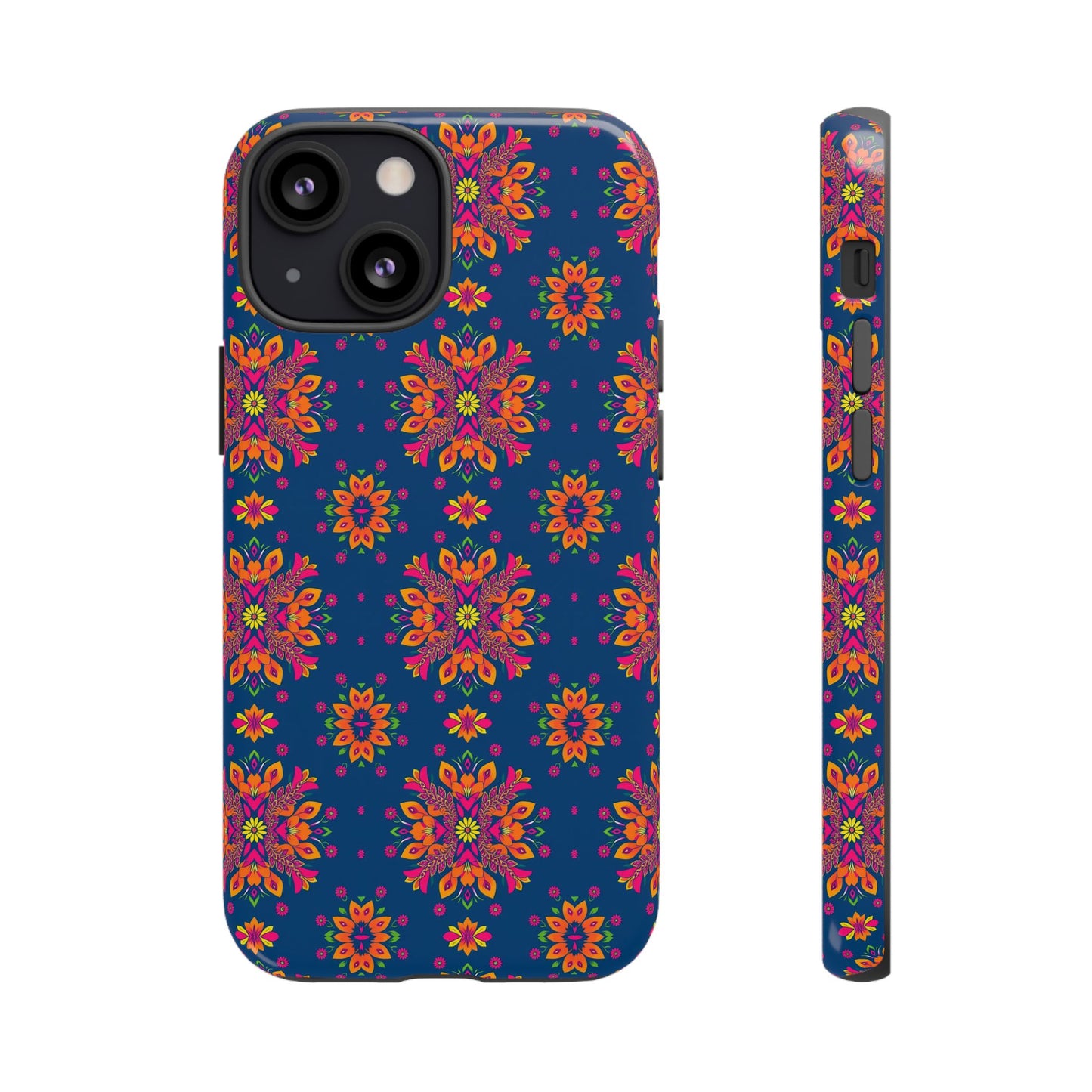 Tough Cases, Gemini, Zodiac v2, Flower Pattern