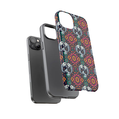 Tough Cases, Pisces, Zodiac v4, Flower Pattern