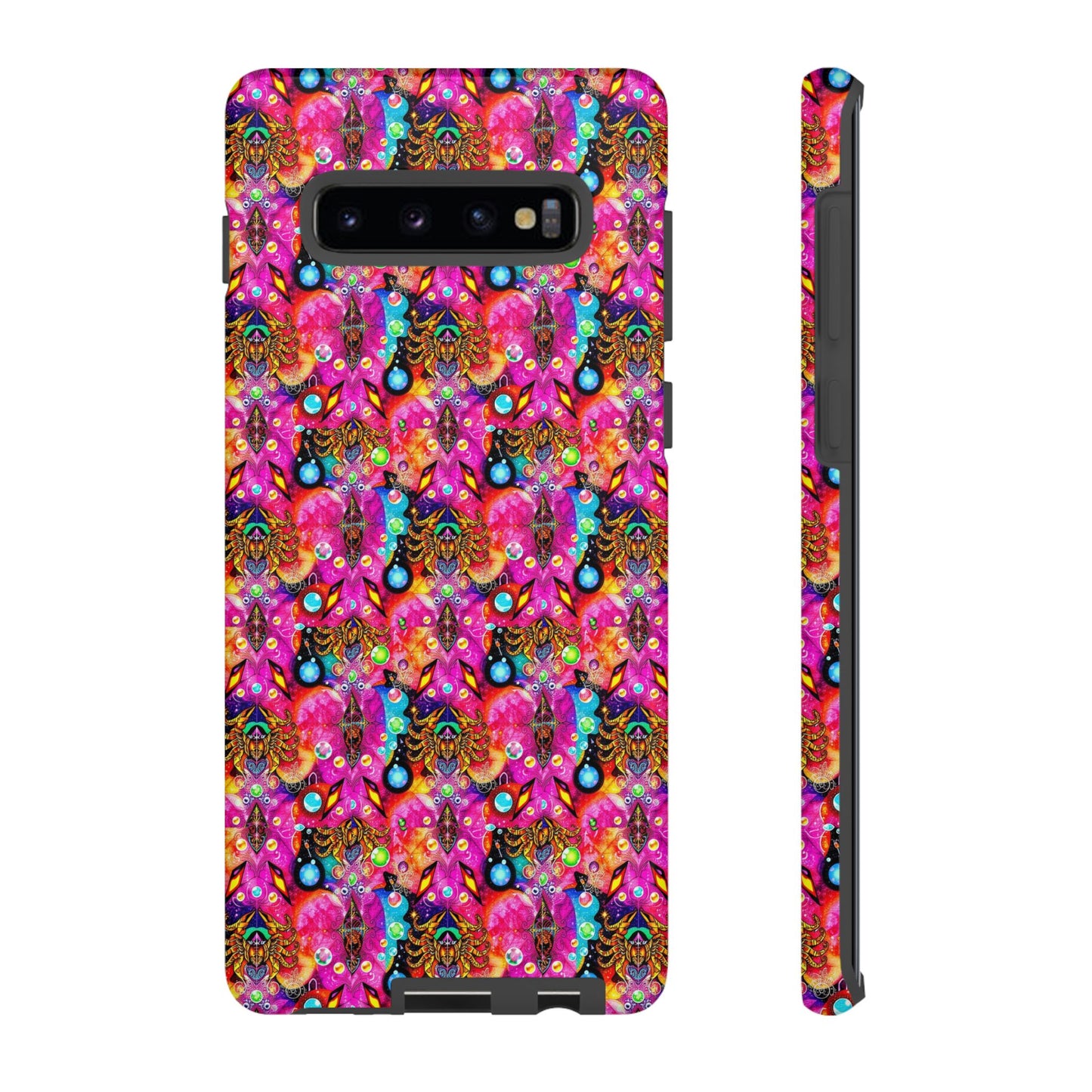 Tough Cases, Scorpio, Zodiac v1, Bubble Pattern