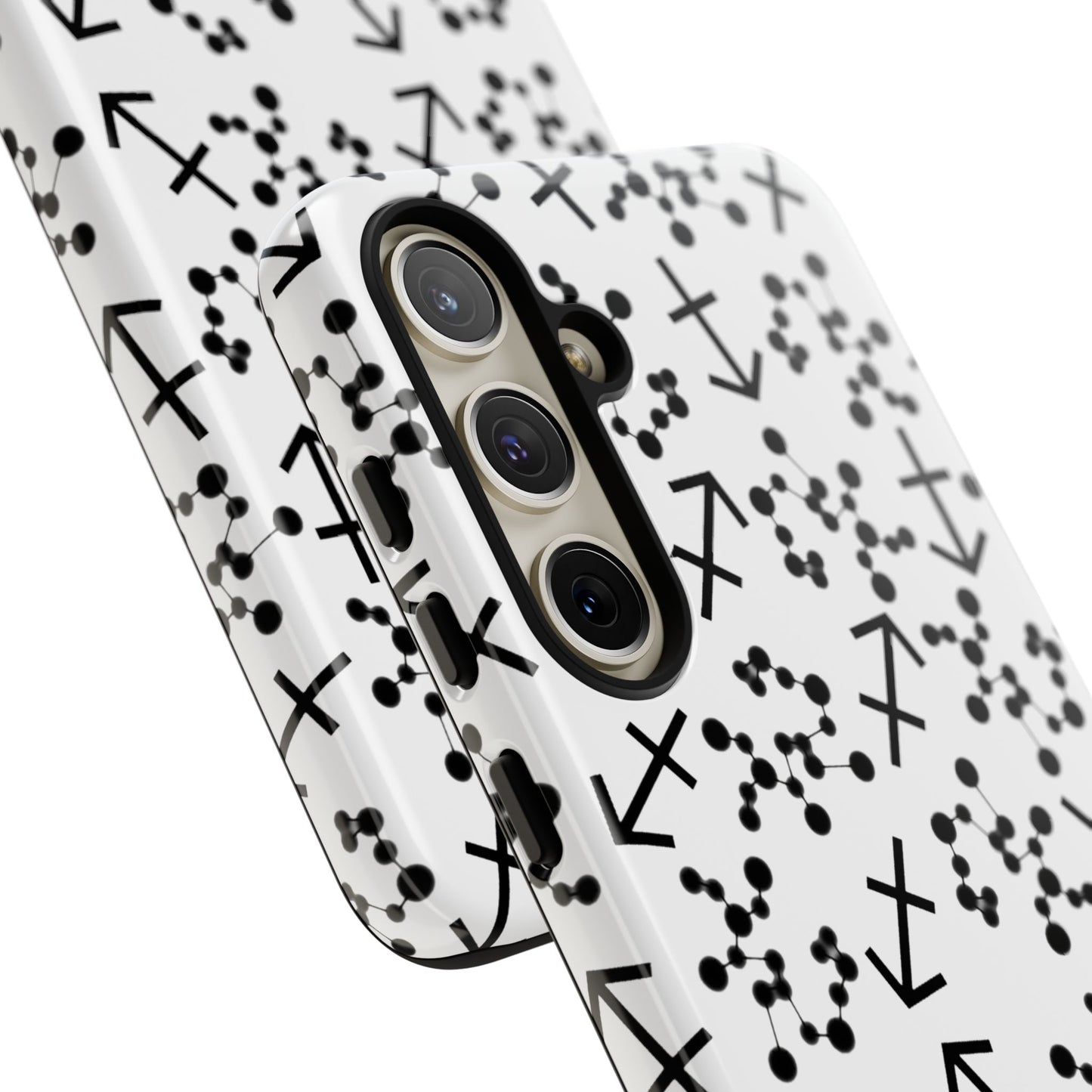 Tough Cases with the Sagittarius Zodiac sign for iPhone, Samsung Galaxy, and Google Pixel devices