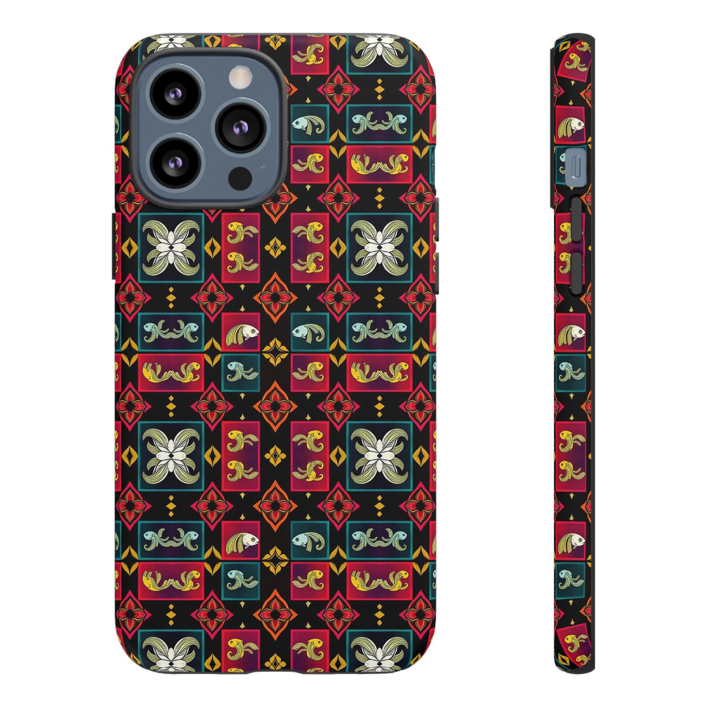 Tough Cases, Pisces, Zodiac v2, Shape Pattern