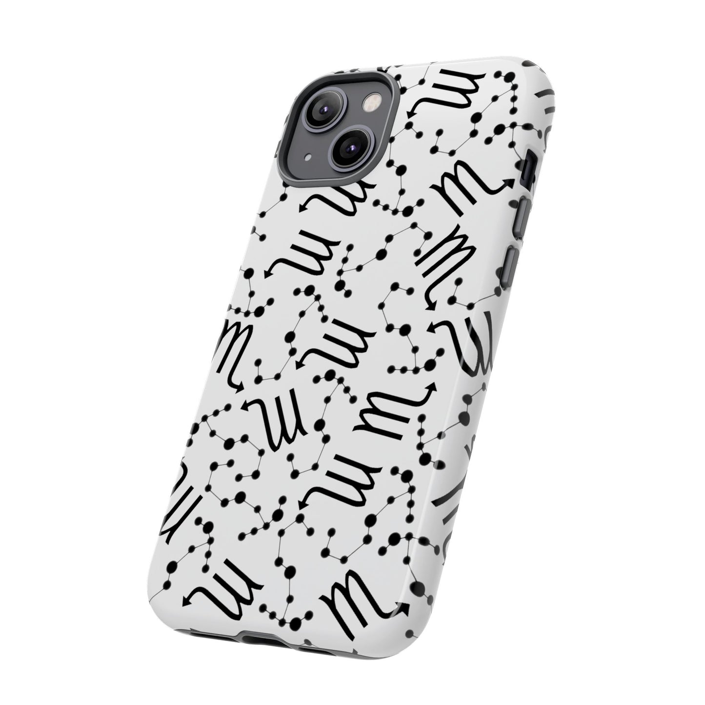 Tough Cases with the Scorpio Zodiac sign for iPhone, Samsung Galaxy, and Google Pixel devices