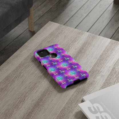 Tough Cases, Aquarius, Zodiac, Metal Pattern