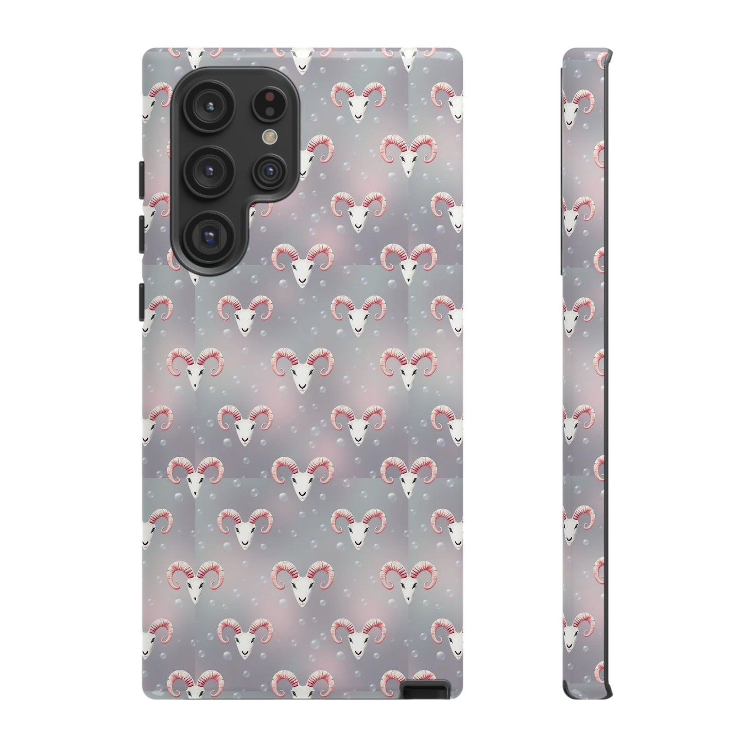 Tough Cases, Aries, Zodiac v2, Bubble Pattern