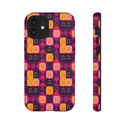 Tough Cases, Libra, Zodiac v1, Shape Pattern