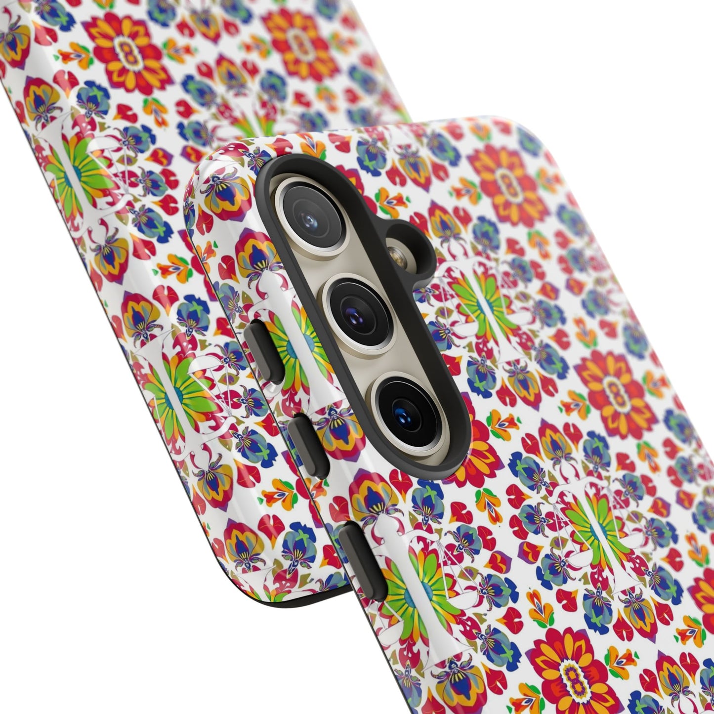 Tough Cases, Libra, Zodiac v1, Flower Pattern