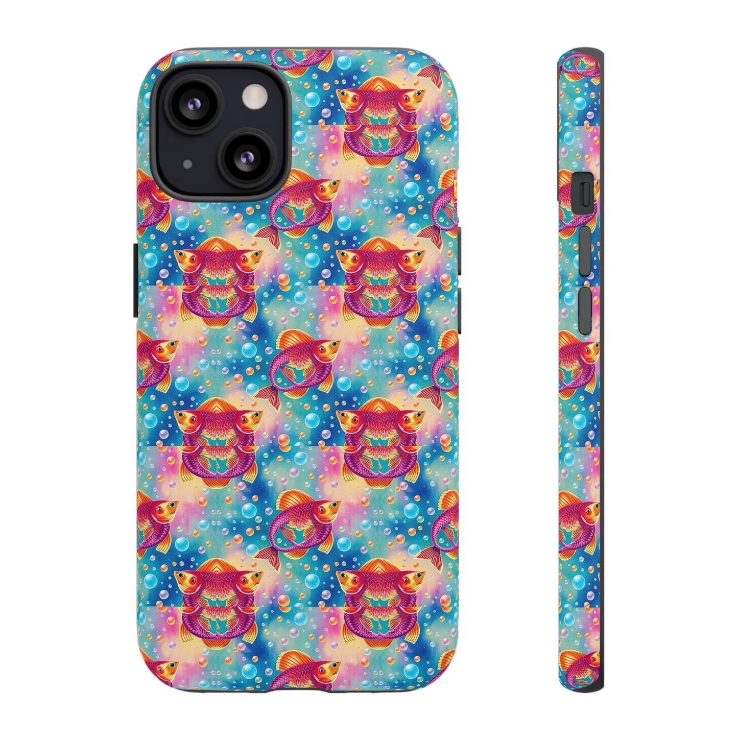 Tough Cases, Pisces, Zodiac v1, Bubble Pattern