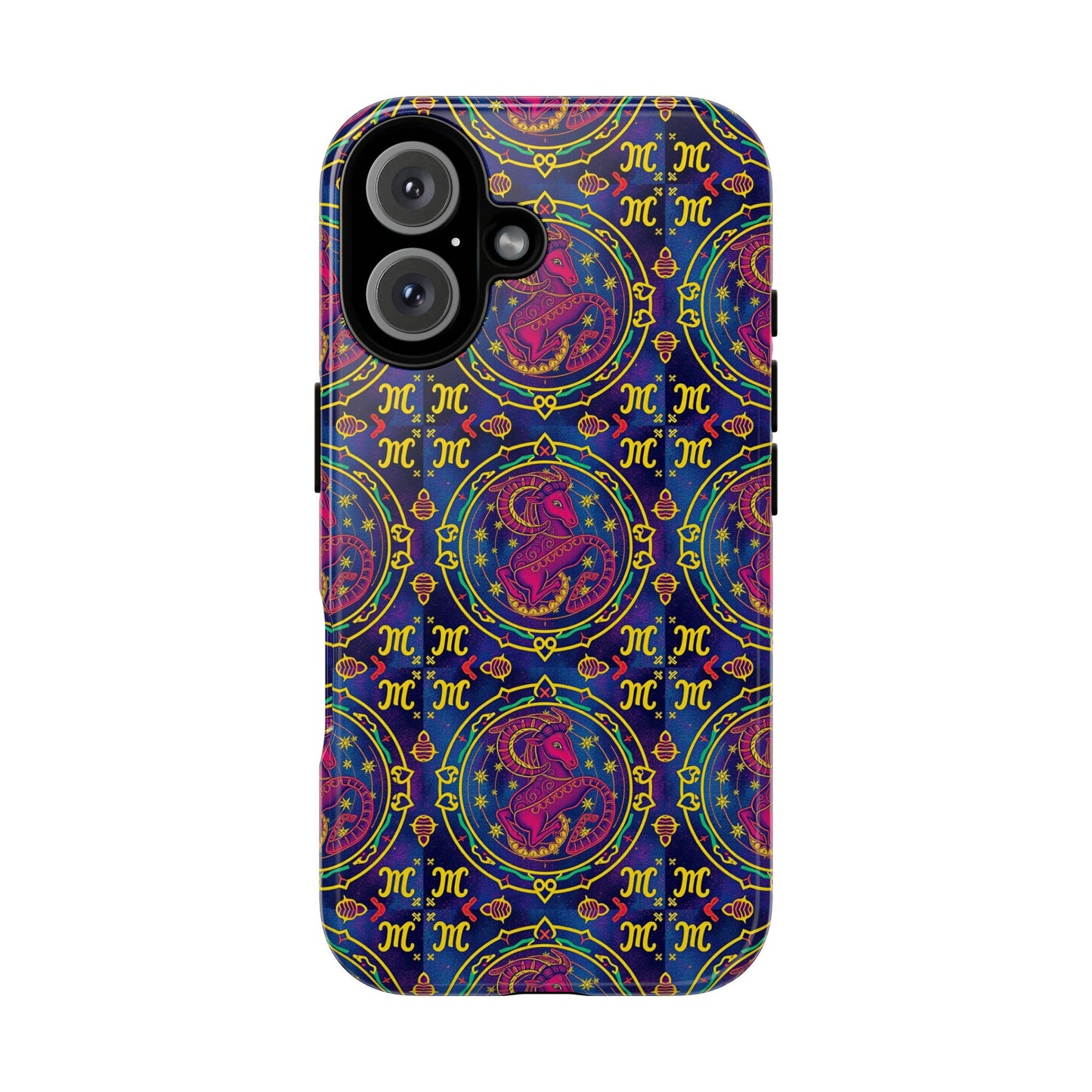 Tough Cases, Capricorn, Zodiac, Metal Pattern