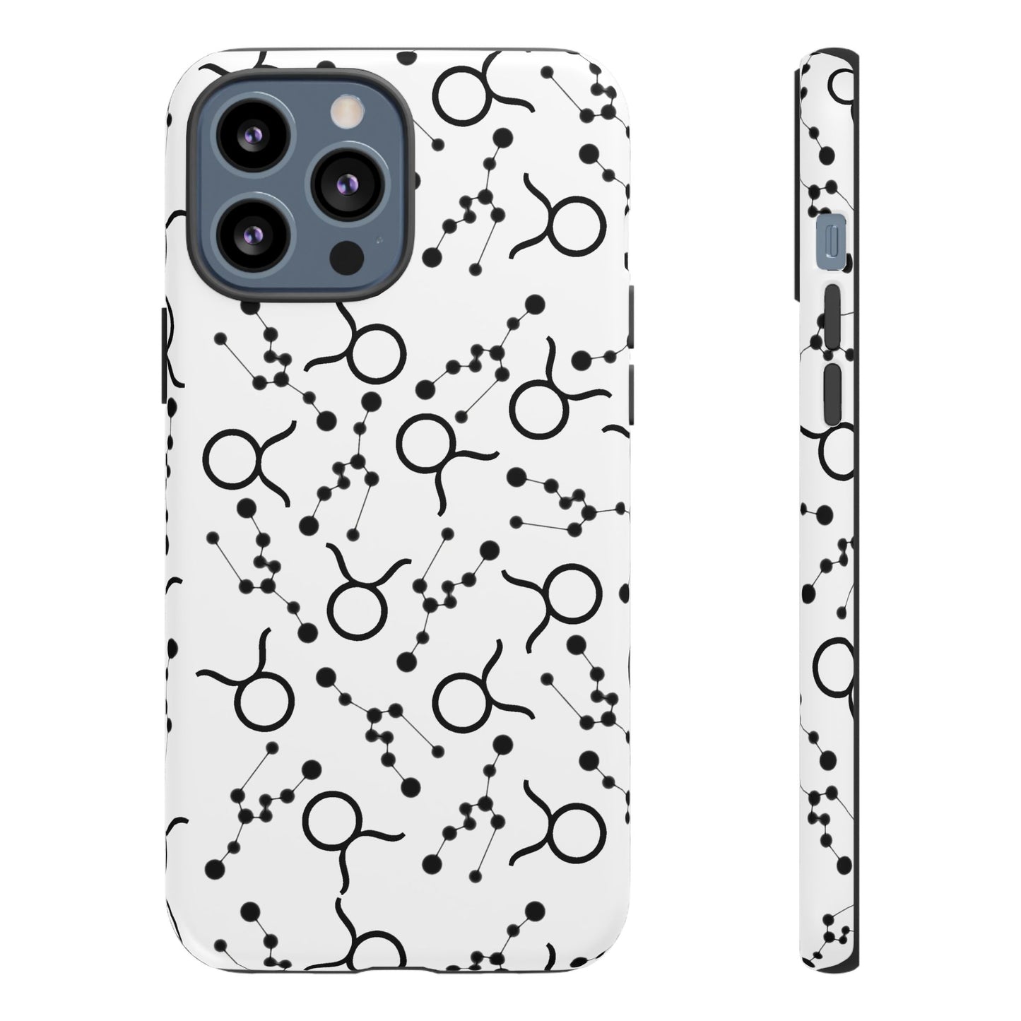 Tough Cases with the Taurus Zodiac sign for iPhone, Samsung Galaxy, and Google Pixel devices