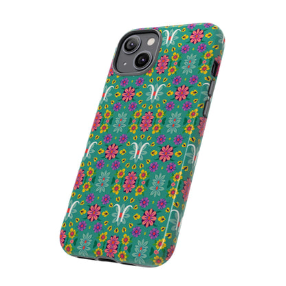 Tough Cases, Aquarius, Zodiac v4, Flower Pattern