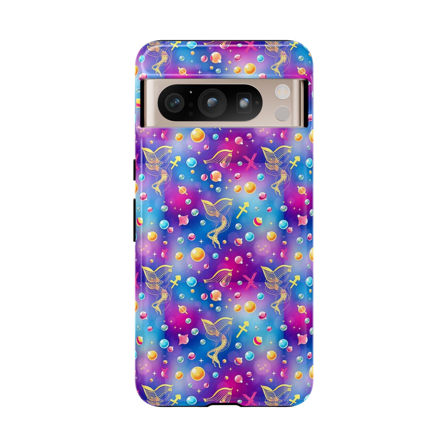 Tough Cases, Sagittarius, Zodiac v3, Bubble Pattern