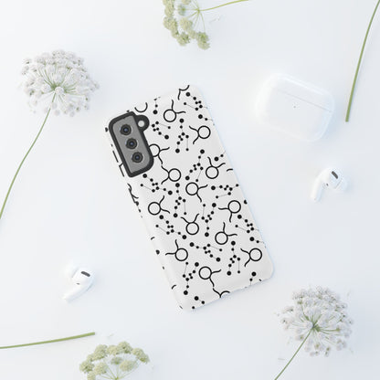 Tough Cases with the Taurus Zodiac sign for iPhone, Samsung Galaxy, and Google Pixel devices