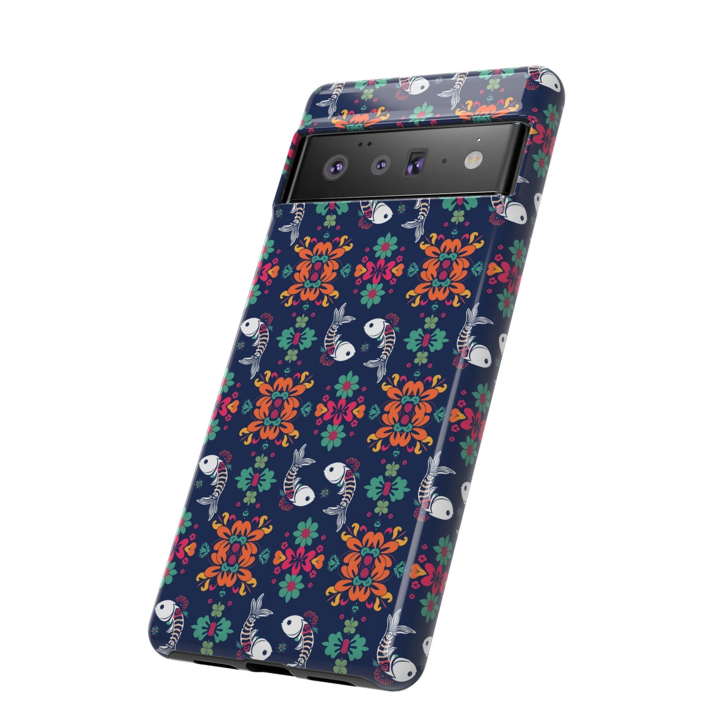 Tough Cases, Pisces, Zodiac, Flower Pattern