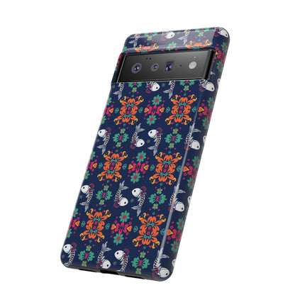Tough Cases, Pisces, Zodiac, Flower Pattern
