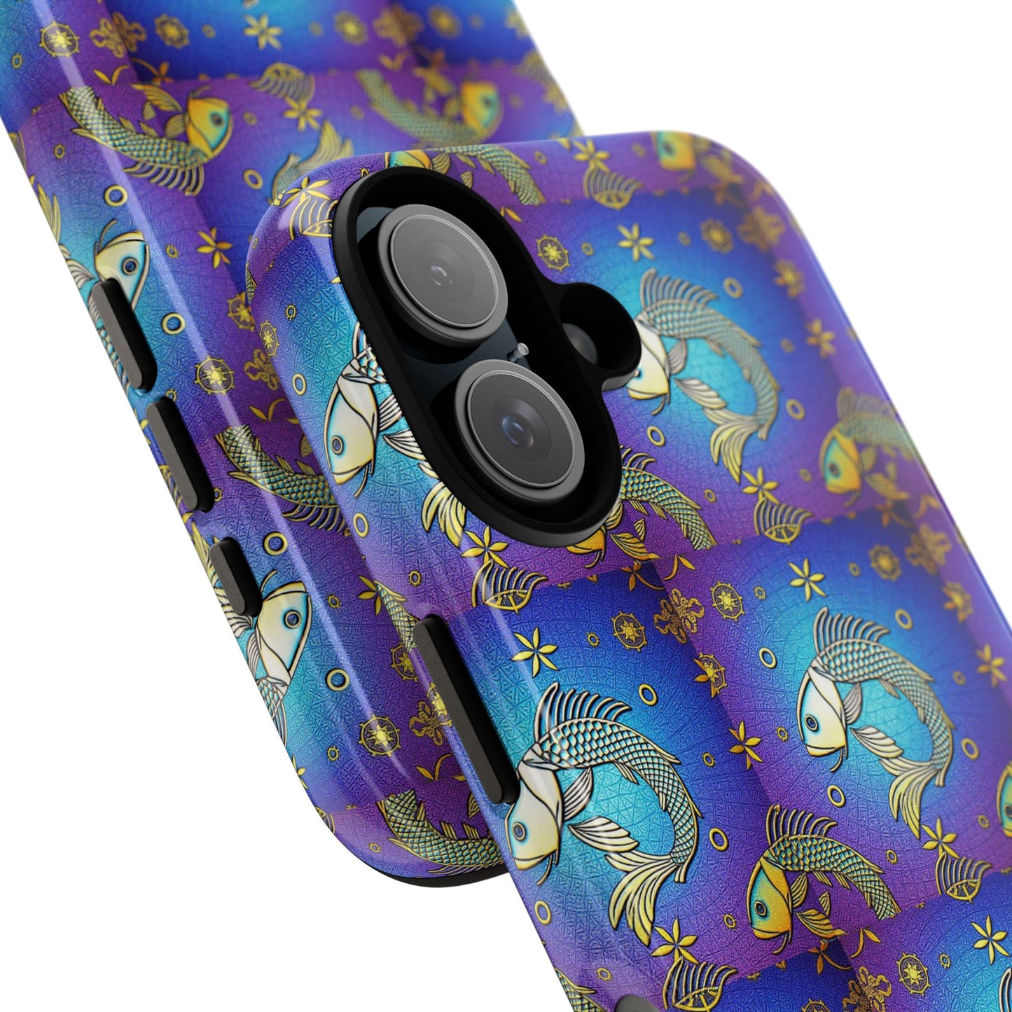 Tough Cases, Pisces, Zodiac v2, Metal Pattern