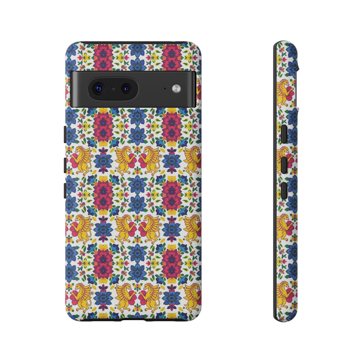 Tough Cases, Gemini, Zodiac, Flower Pattern