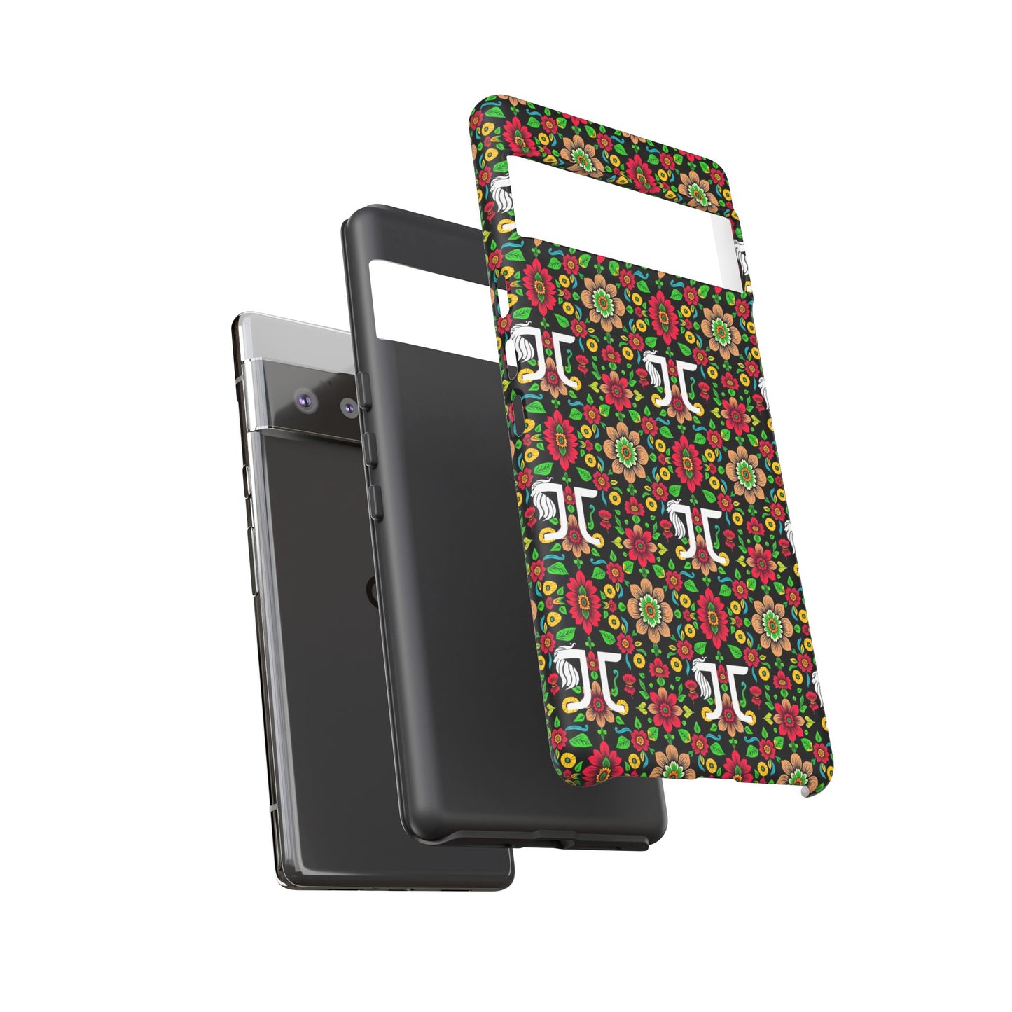 Tough Cases, Gemini, Zodiac v4, Flower Pattern