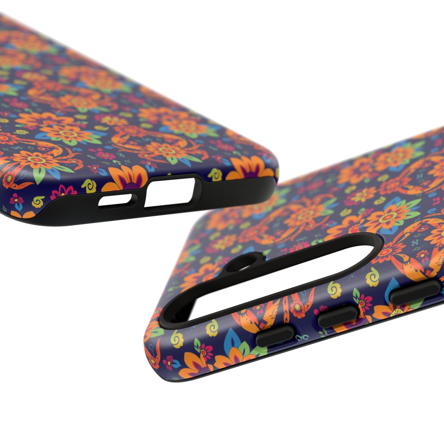 Tough Cases, Cancer, Zodiac, Flower Pattern