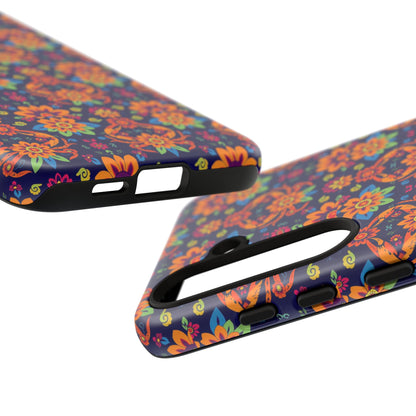 Tough Cases, Cancer, Zodiac, Flower Pattern