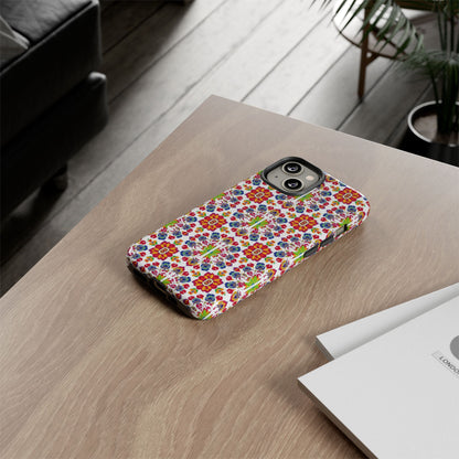 Tough Cases, Libra, Zodiac v1, Flower Pattern