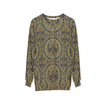 Unisex Sweatshirt, Zodiac Design, Pattern, Cancer, AOP