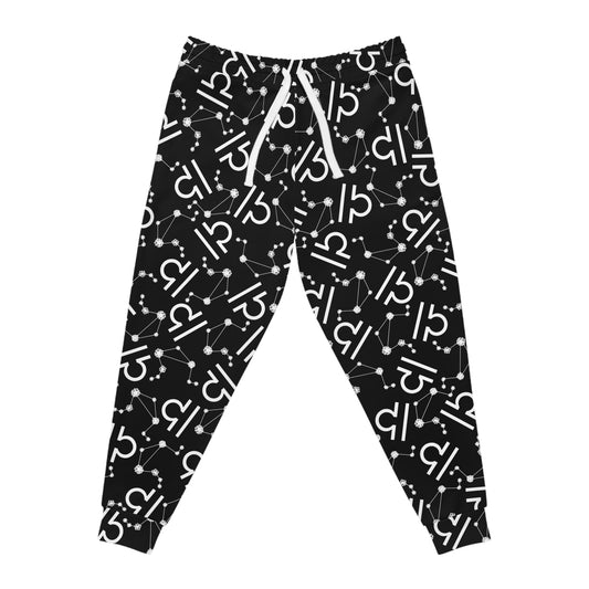 Athletic Joggers Libra Zodiac sign (AOP)