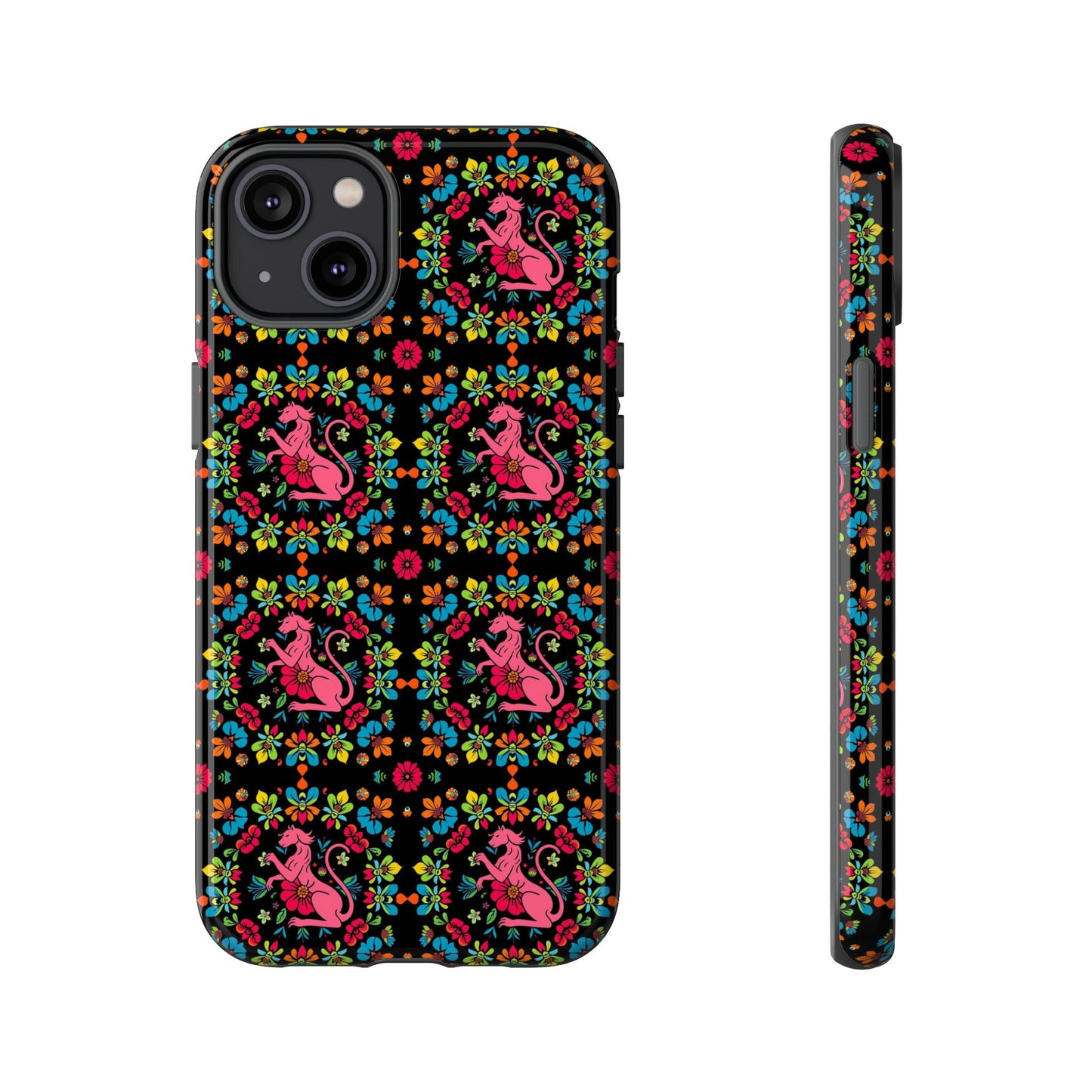 Tough Cases, Virgo, Zodiac, Flower Pattern