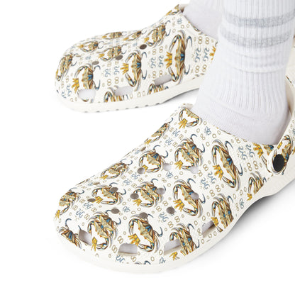 EVA Foam Rubber Shoes, (AOP), Cancer, Zodiac v2, Pattern