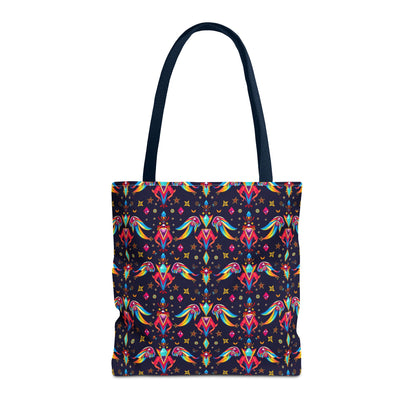 Tote Bag (AOP), Virgo, Zodiac v1, Jewel Pattern