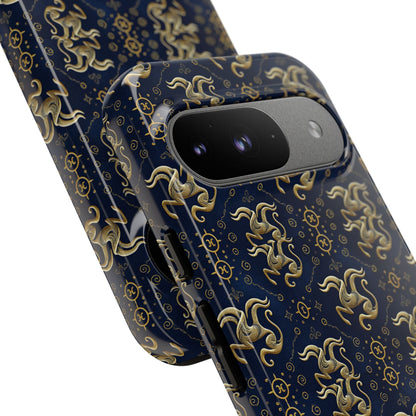 Tough Cases, Aquarius, Zodiac v2, Metal Pattern