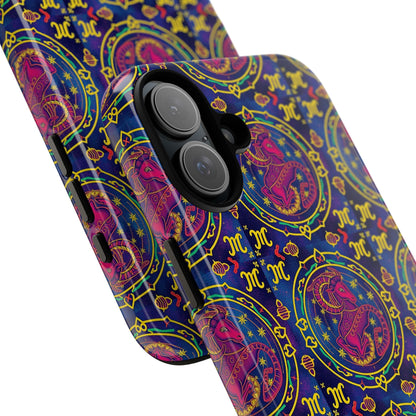 Tough Cases, Capricorn, Zodiac, Metal Pattern