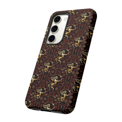 Tough Cases, Sagittarius, Zodiac, Metal Pattern