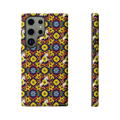 Tough Cases, Aquarius, Zodiac v3, Flower Pattern