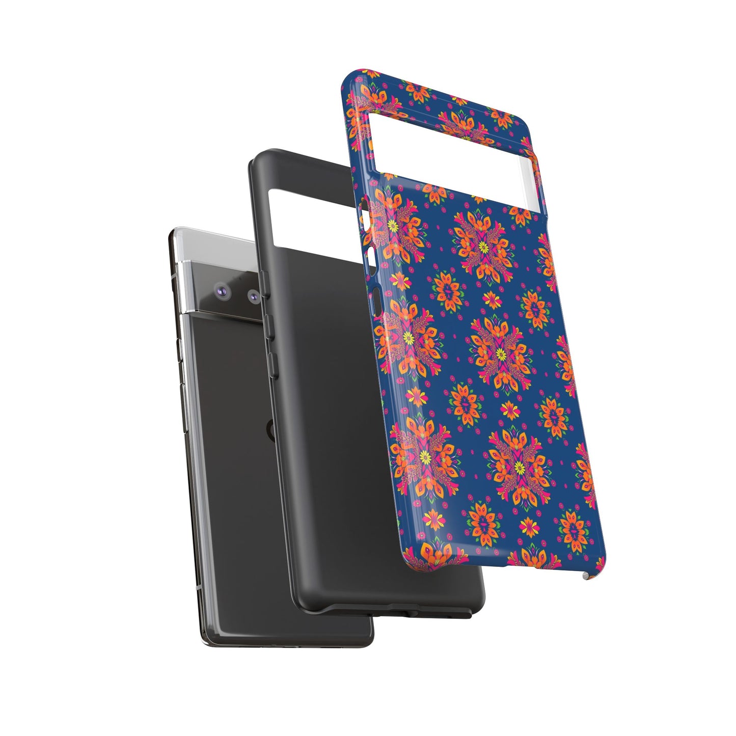 Tough Cases, Gemini, Zodiac v2, Flower Pattern