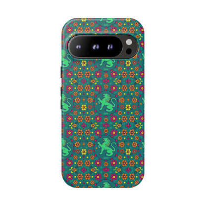 Tough Cases, Leo, Zodiac v3, Flower Pattern