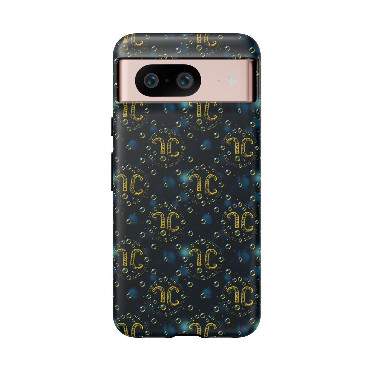 Tough Cases, Aquarius, Zodiac v2, Bubble Pattern