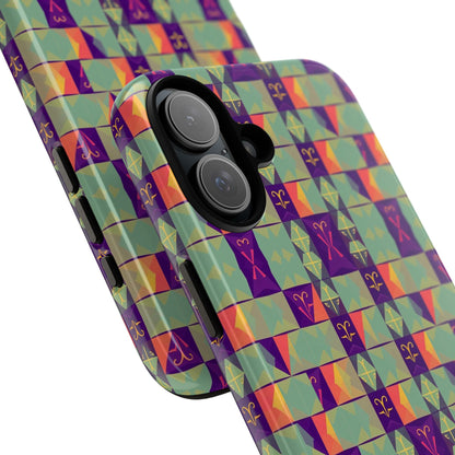 Tough Cases, Aquarius, Zodiac v2, Shape Pattern