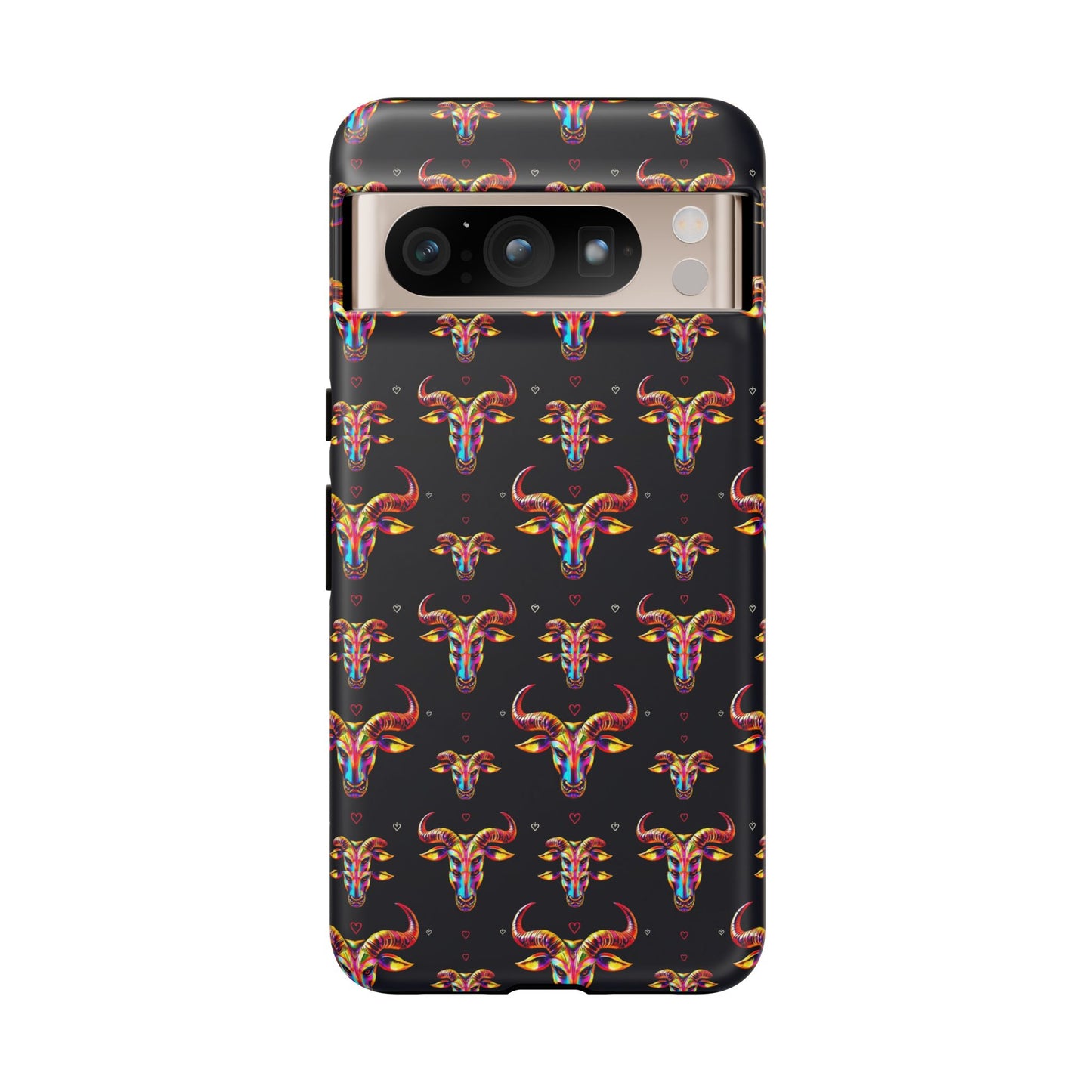 Tough Cases, Taurus, Zodiac, Metal Pattern