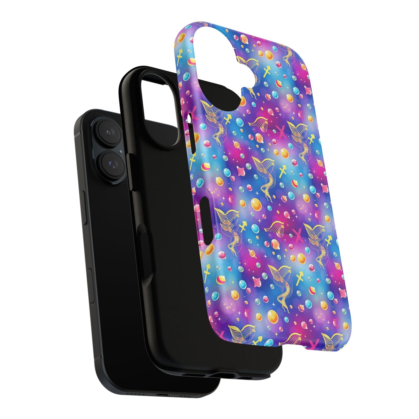 Tough Cases, Sagittarius, Zodiac v3, Bubble Pattern